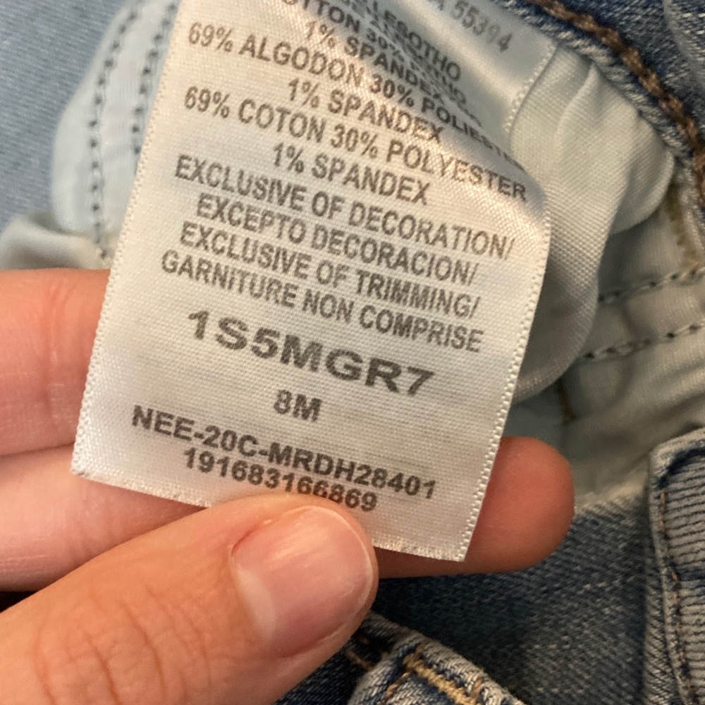 Lee Riders Mid Rise Jean Shorts - Picture 3 of 4